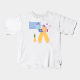 Work From Home Kids T-Shirt